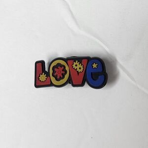 Jibbits Shoe Charm for CROCS Hippie LOVE